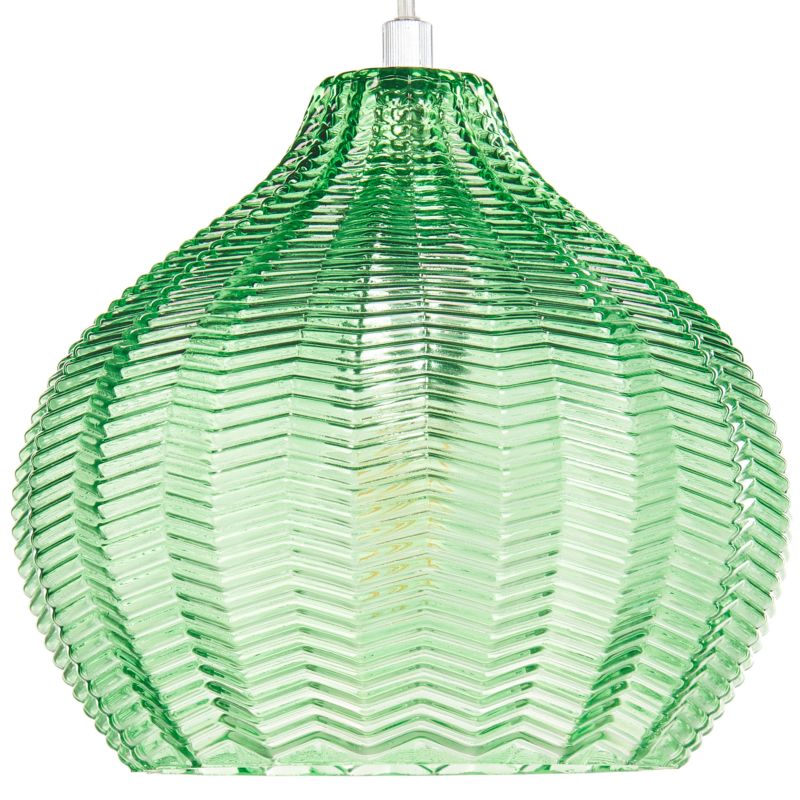 Lampa wisząca Keila Szkło Zielony 1 szt.