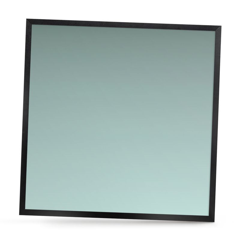 Tablica magnetyczna do salonu ArtPrintCave 50x50 Turkusowy gradient w czarnej ramie 1szt