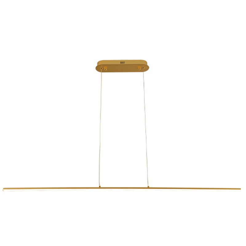 Lampa wisząca sufitowa MasterLED Kiki LED SMD 20W 120 cm neutralna biel 4000K IP20 złota 1 szt.