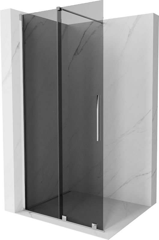 Ścianka prysznicowa rozsuwana Mexen Velar grafit 75x200 cm 871-075-000-43-01 871-075-000-43-01 1 szt.