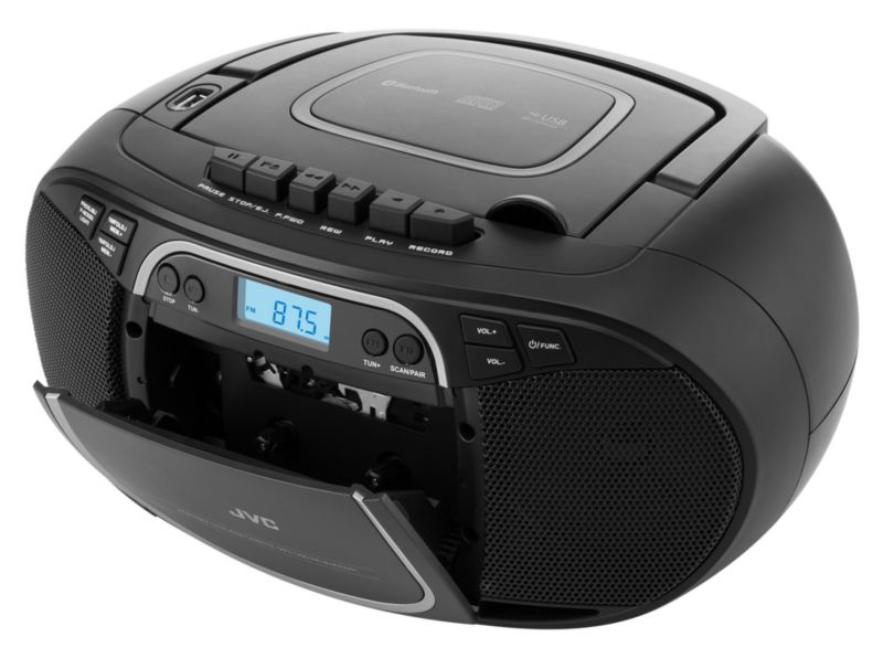 Boombox JVC RC-E451B Czarny 1szt.