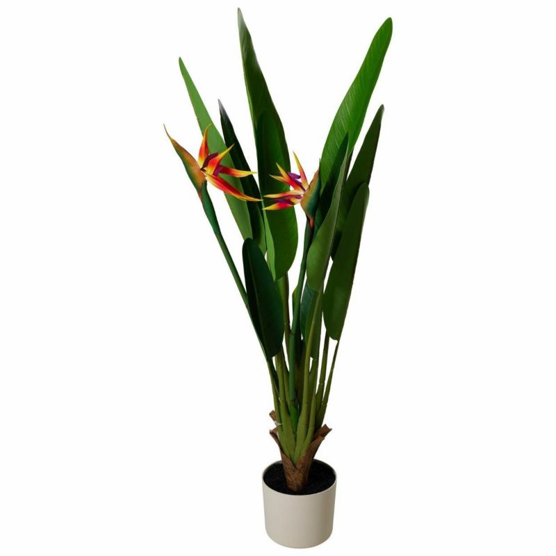 Sztuczne drzewko strelicja HowHomely 120 cm w doniczce 1 szt.