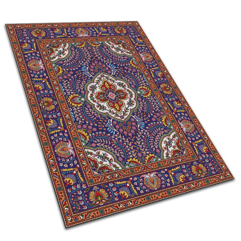 Dywan Tarasowy Tulup 80x120 cm Wodoodporny, Lekki Ludowy akcent 1 szt.
