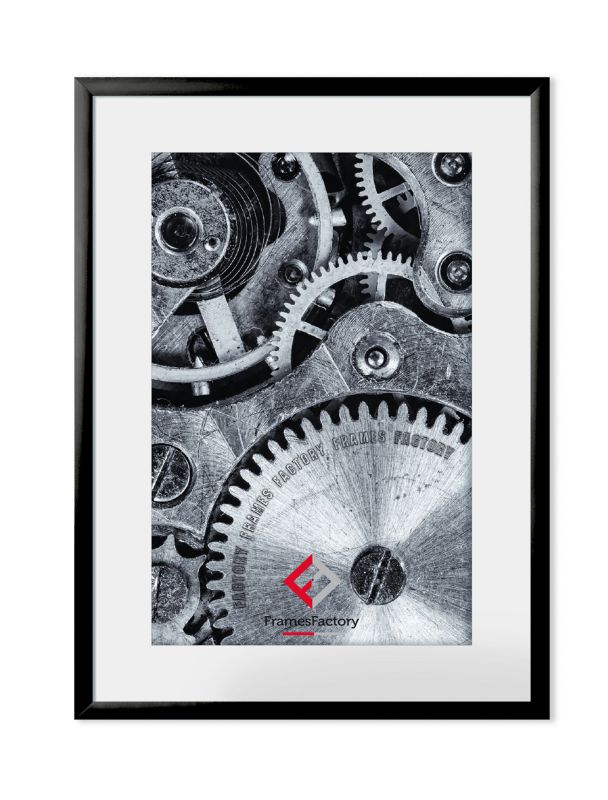 Ramka aluminiowa na zdjęcie Frames Factory 21x29.7 czarny 1szt.