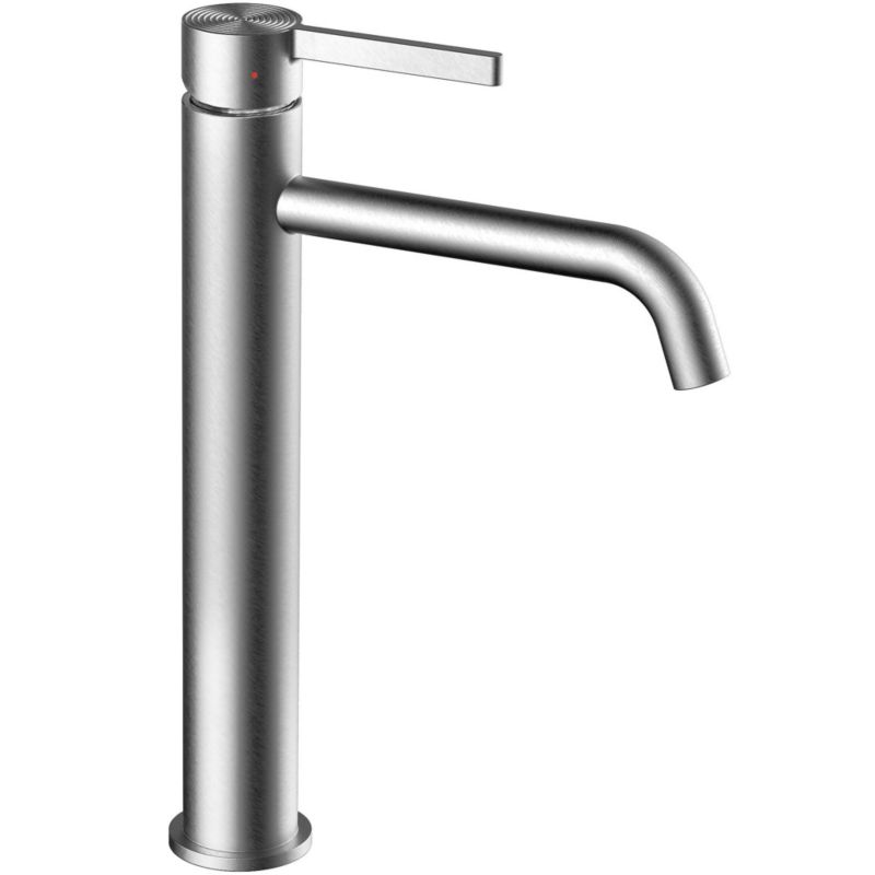 Bateria Umywalkowa Rea Foster Stal Szczotkowana Wysoka 1Szt