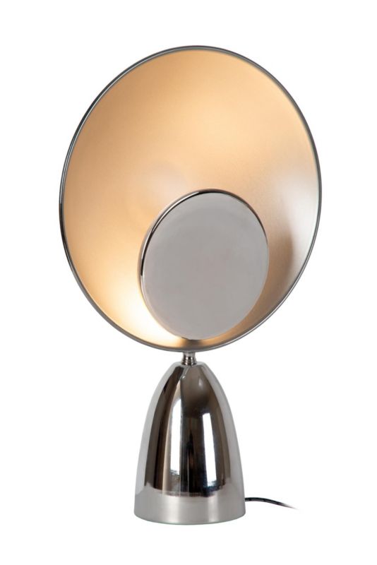 Lampka stołowa Lucide Castamar srebrna LED 3W 3000K 180lm IP20 wym: 39 x 26 x 10 cm metal - 1 szt.