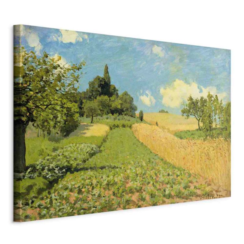 Obraz Artgeist Pole pszenicy 120 x 80 cm płótno włoskie 1 szt