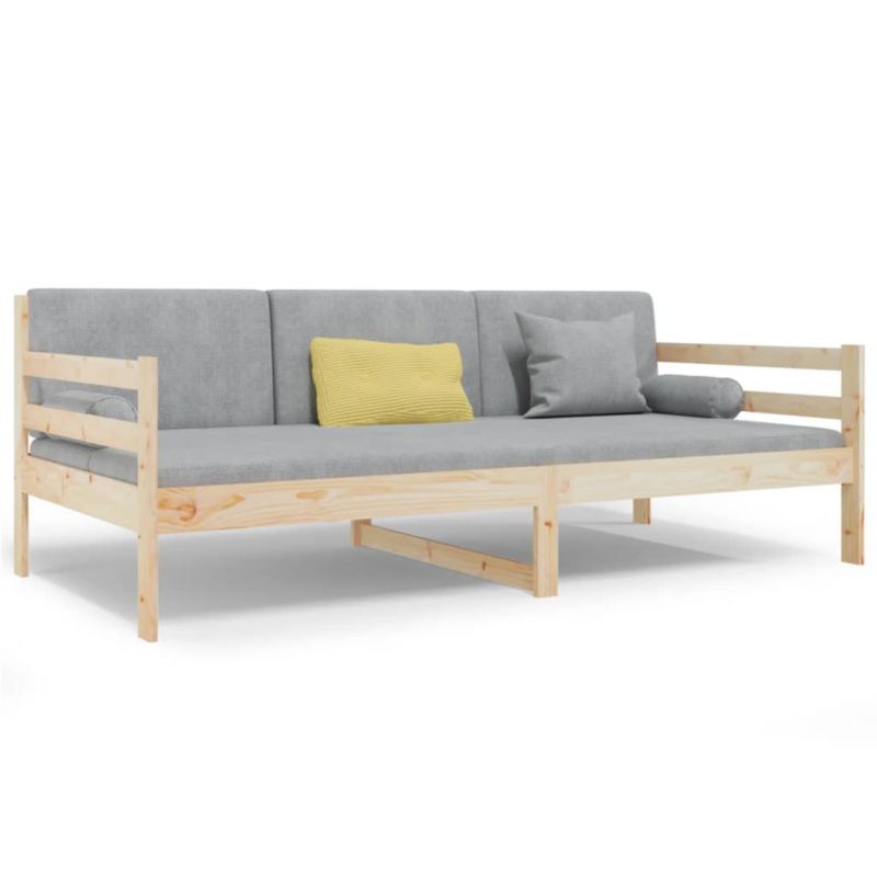 Rama łóżka WaszeMeble 90x190 cm Brązowy sosna WM-814639 1 szt.