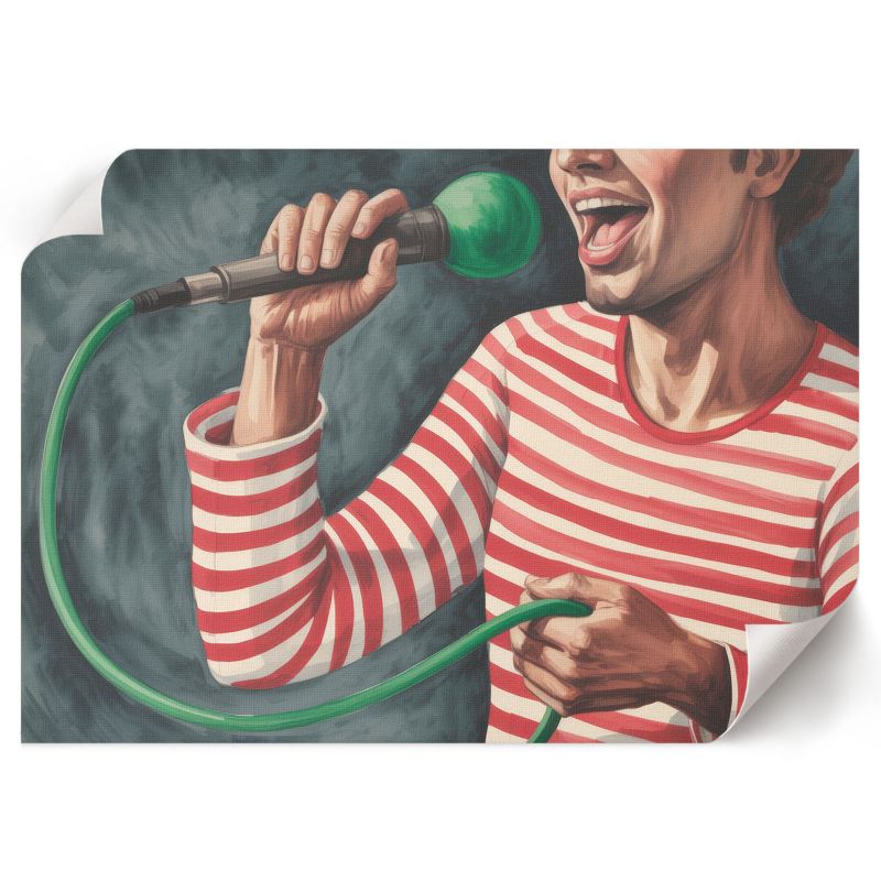 Plakat Do Kuchni ArtPrintCave 29,7x21 cm Śpiewanie karaoke CMYK Group 1 szt.