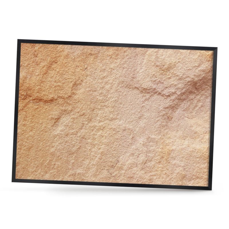 Ozdobna tablica na magnesy ArtPrintCave 70x50 Kamień tekstura w czarnej ramie 1szt
