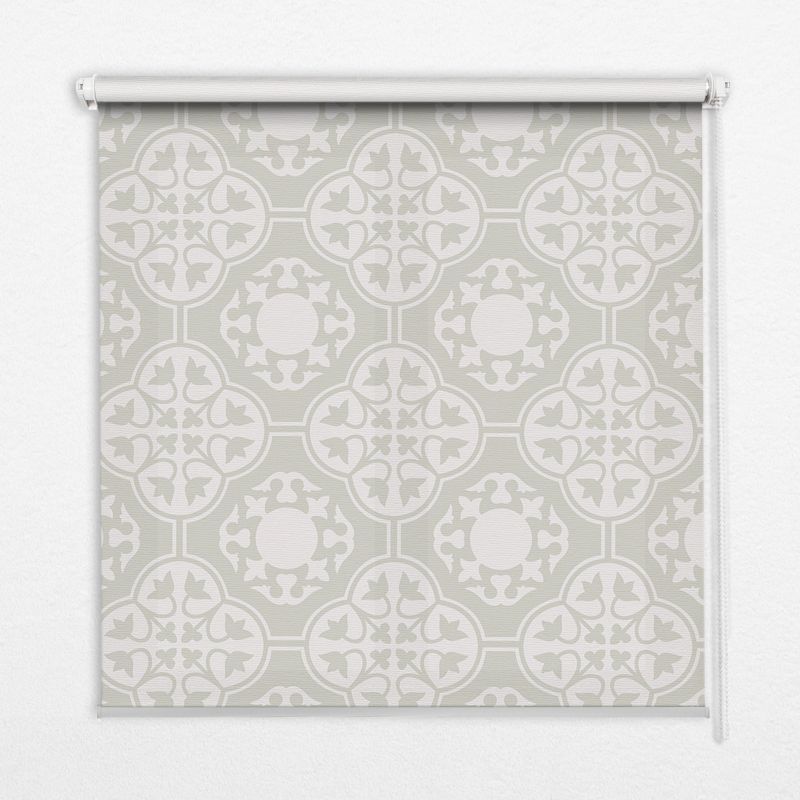 Roleta Okienna Tulup 130x140 cm Marokańska Kafelka Montaż do ściany/sufitu 1 szt.