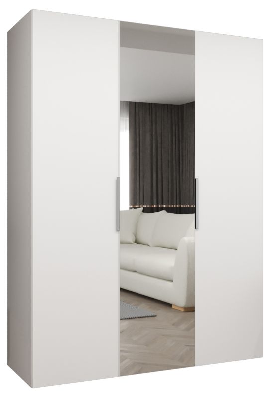 Szafa uchylna otwierana MARBELLA 2 150 wys 202 cm Biały + Kaszmir 1 szt