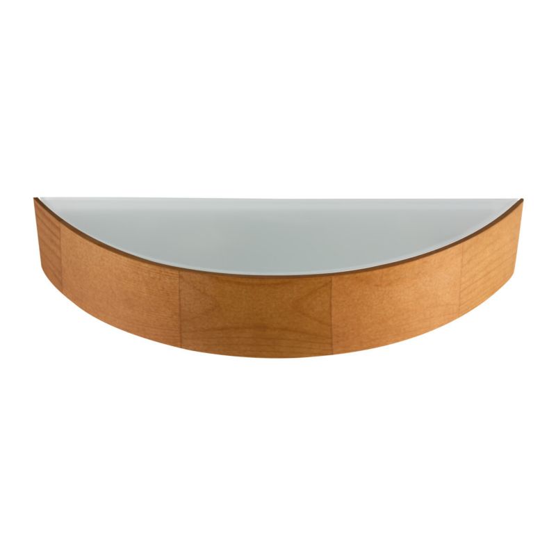 Kinkiet ścienny Kanlux Jasmin złoty dąb-biały 1 x E27 x 20W IP20 wym: 7,6 x 40,7 x 11,6 cm - 1 szt.
