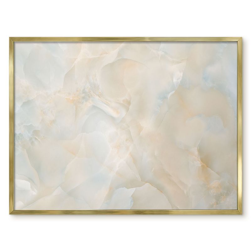 Tablica Magnetyczna Dekoracyjna Ścienna Tulup 80x60 cm Subtelna elegancja - Złota rama Do salonu, biura 1 szt.