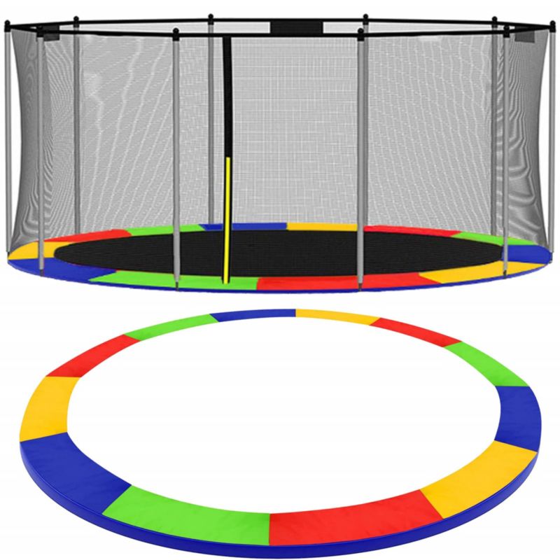 Osłona na sprężyny z siatką do trampoliny wewnętrzną Springos 12FT 363/366/369 cm multikolor 1 kpl.