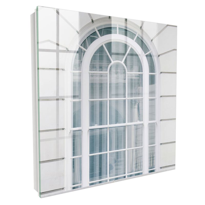 Pudełko Na Klucze Tulup 30x30 cm Klasyczna elegancja 3 - Biała - Otwierana na lewo 1 szt.