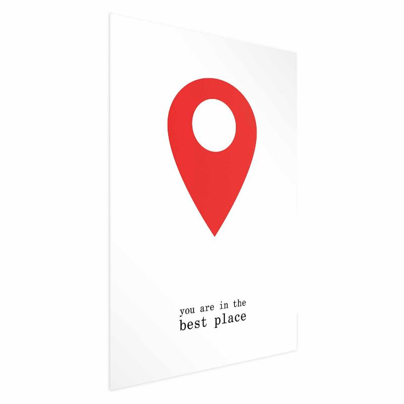 Plakat Artgeist The best place 29,7x42 cm bez ramy bez marginesu 1 szt