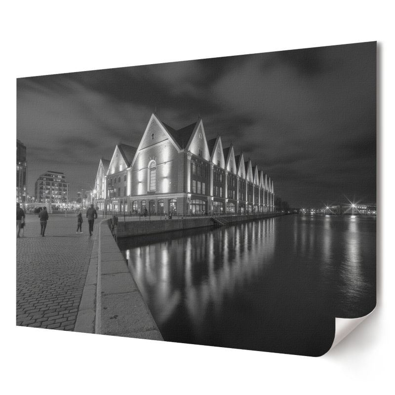 Plakat na ścianę Wallfluent Format A2 Miejska noc Artysta Lother 1 szt.