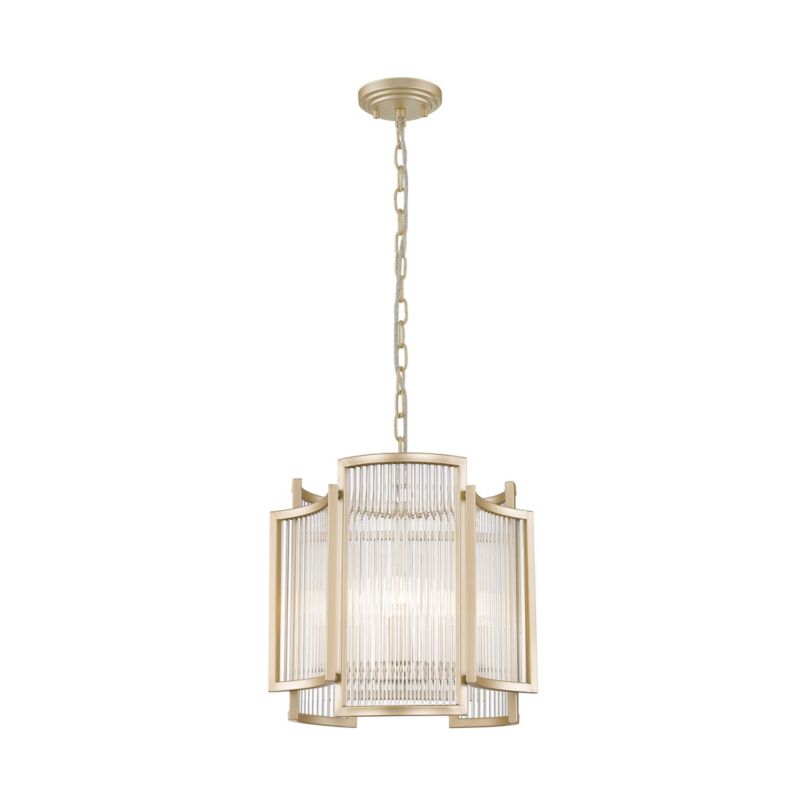Lampa wisząca Zuma Line Sergio 2281 złoto-przezroczysty styl klasyczny 3xE14 x 60W 1 szt.