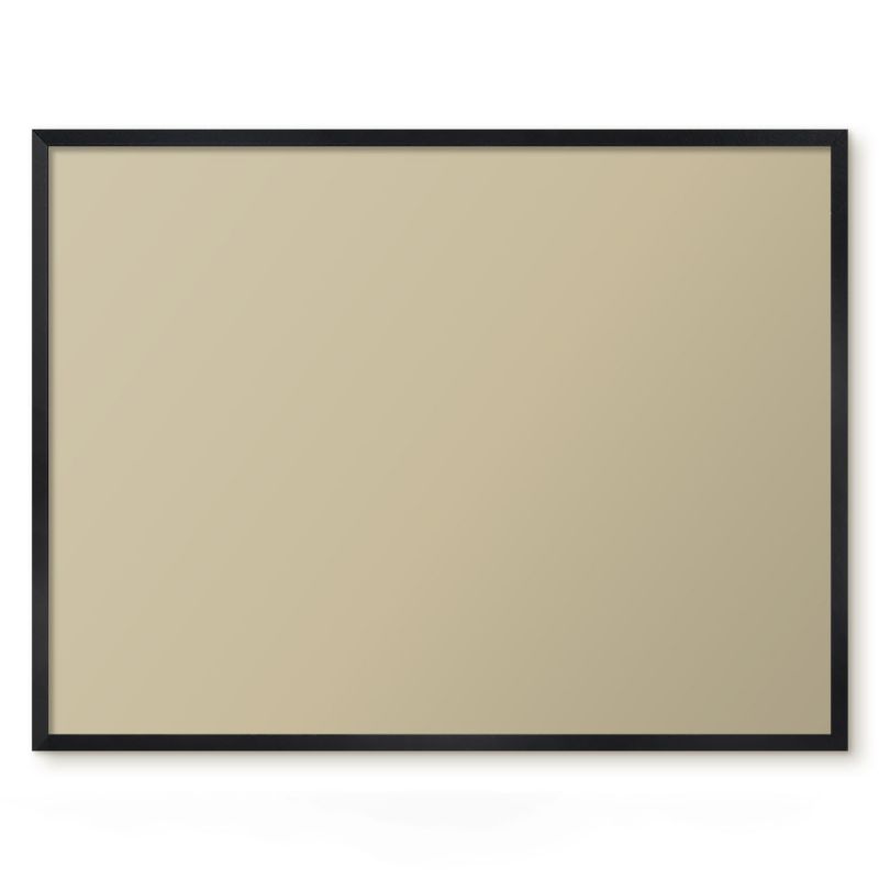 Tablica Do Magnesów Tulup 80x60 cm Jasny kamienny 2 - Czarna rama Do salonu, sypialni 1 szt.