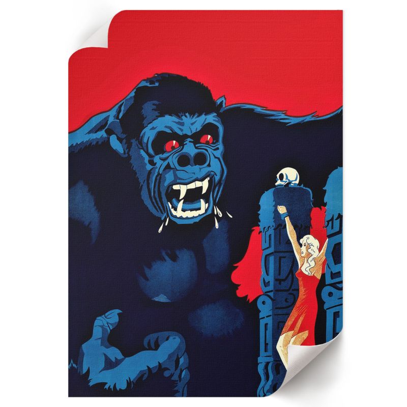 Plakat Dekoracyjny ArtPrintCave 59,5x84 cm King Kong RKO Radio Pictures 1 szt.