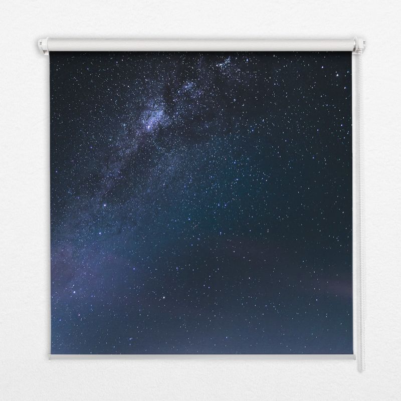 Roleta Dekoracyjna Tulup 110x140 cm Gwieździste Niebo Montaż do ściany/sufitu 1 szt.