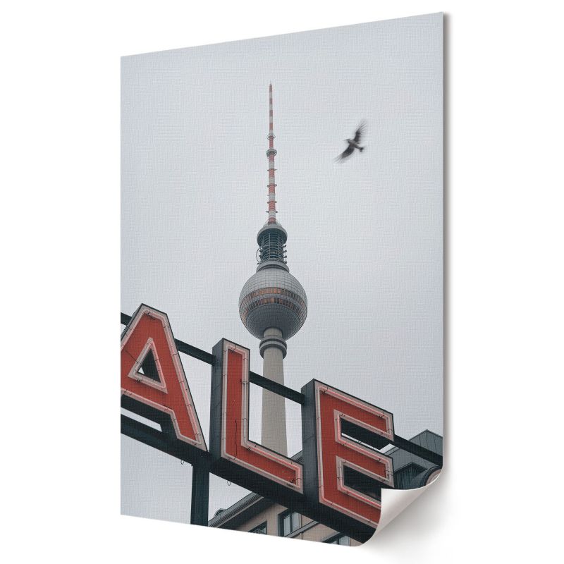 Plakat na ścianę Wallfluent Format A4 Miasto architektura Artysta Elowen 1 szt.