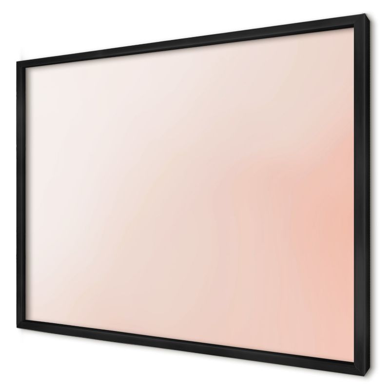 Tablica magnetyczna ozdobna Wallfluent 70x50 Pastelowy urok w czarnej ramie 1szt