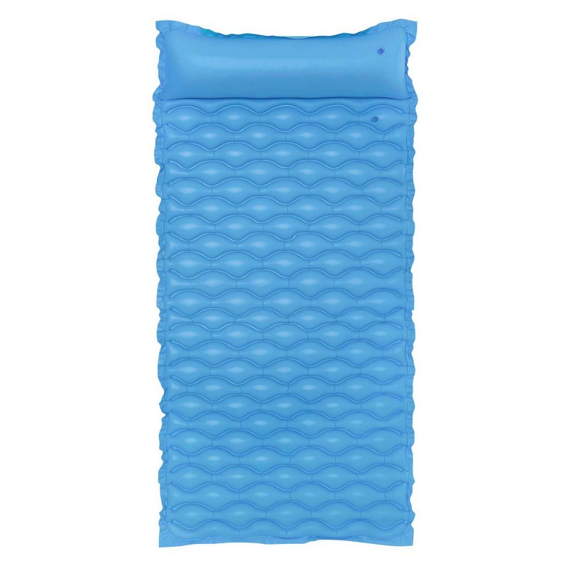 Materac dmuchany Bestway do pływania wodny plażowy zwijany 213x86 cm niebieski 1szt.