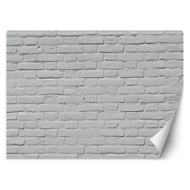 Fototapeta Feeby Biała ściana z cegły 200x140 1 szt