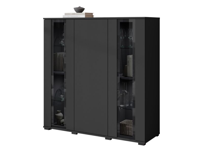 Komoda MIRJAN 24 Caro HB 120 czarny 1 szt.