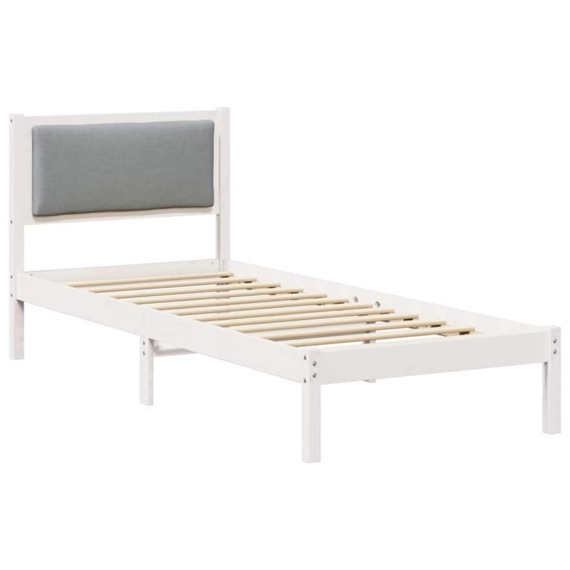 Łóżko Drewniane WaszeMeble 80x200 cm Białe WM-878153 1 szt.