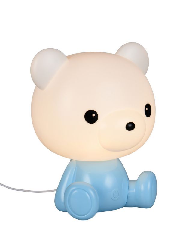 Lampa stołowa RL CUTIE niebieska LED 0.3W 3000 + RGBK 30lm IP20 wym:25,5x21x19cm - 1 szt.