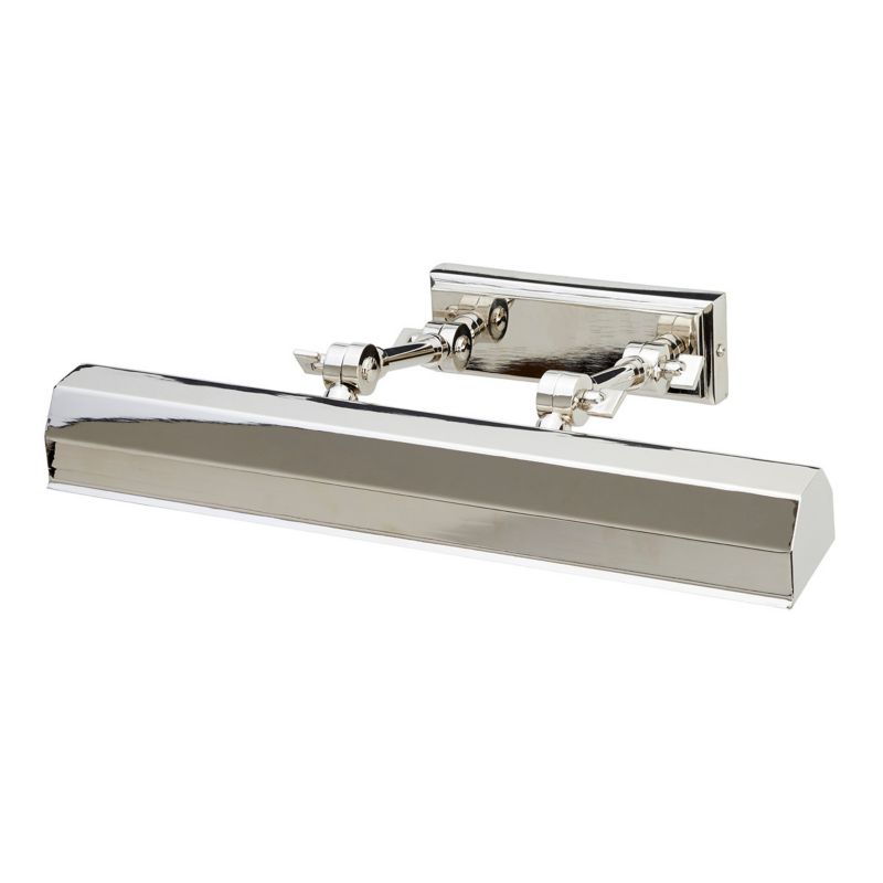 Kinkiet ścienny Elstead Chawton polerowany nikiel galeryjka 2 x E14 x 40W IP20 wym: 11,9 x 40,2 x 18,6 cm - 1 szt.