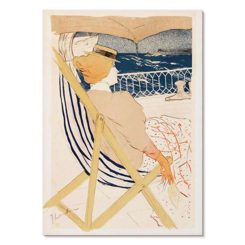 Obraz Plakat Canvas Tulup 59,4,x84 cm (A1) La Passagère Do sypialni, salonu, biura 1 szt.
