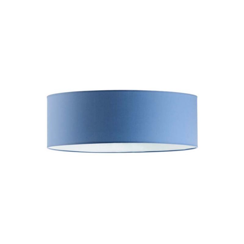 Lampa wisząca Volta Light Factory żyrandol plafon z abażurem walec Niebieski JAZZ 50cm 1szt.