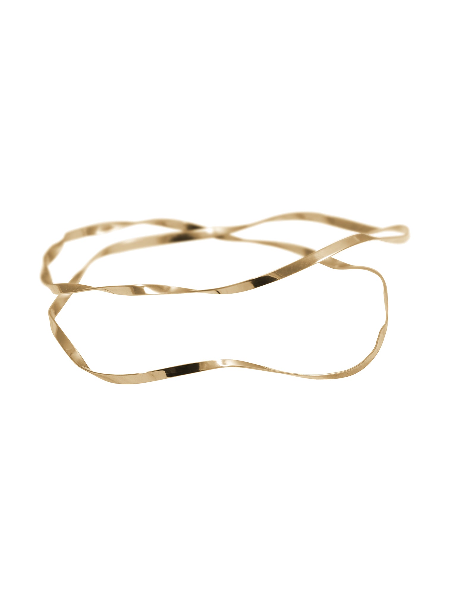 Ribbon Bracelet N°1 - ręcznie robiona podwójna bransoletka
