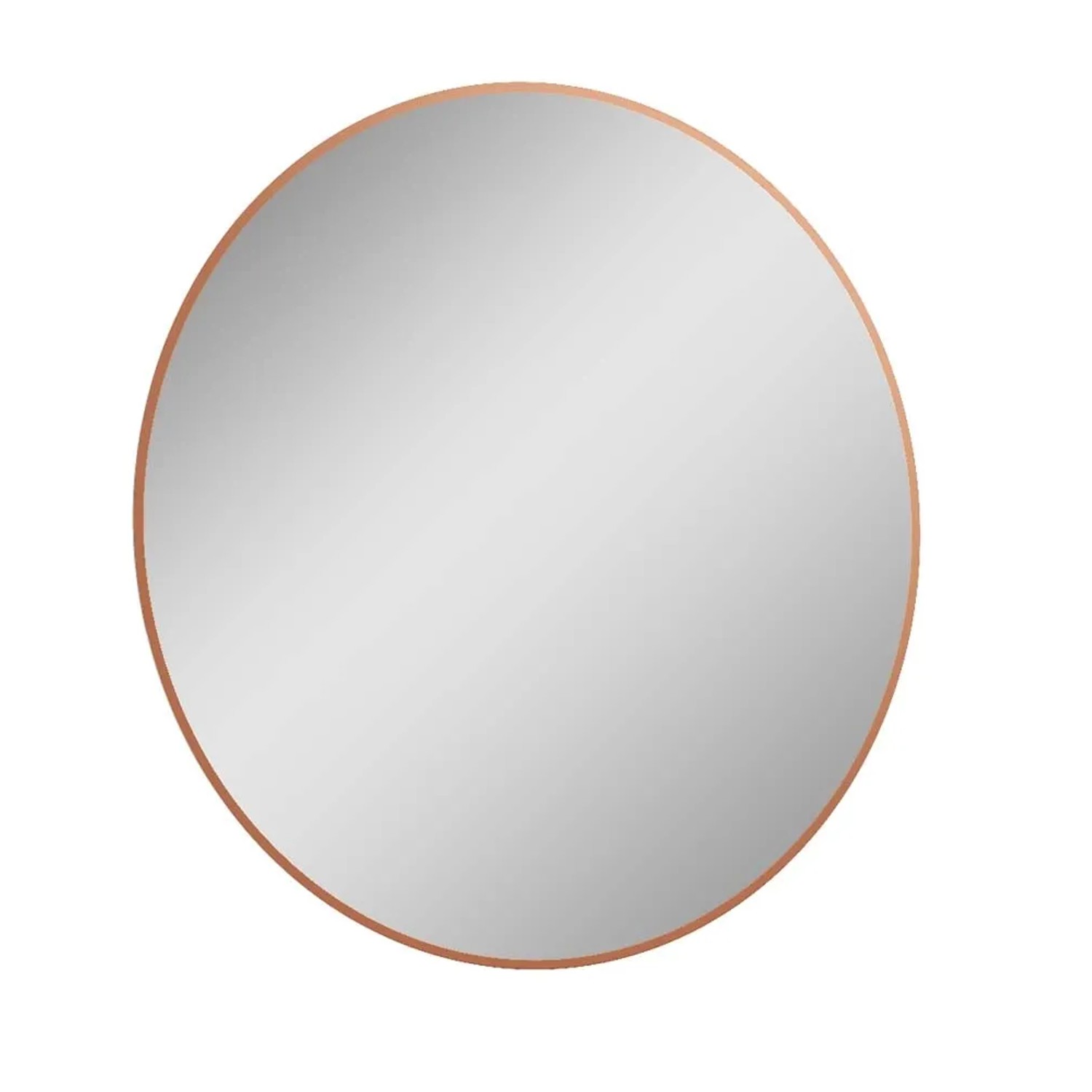 Lustro z oświetleniem LED Sharon rose gold - 100 x 100 x 3 cm