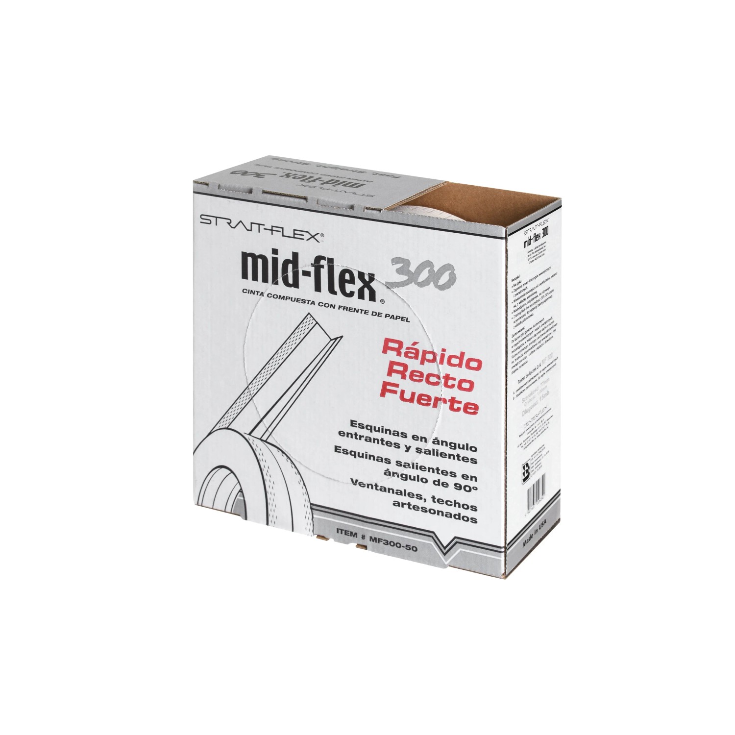 Taśma Mid-Flex MF 15m USA papierowo-kompozytowa