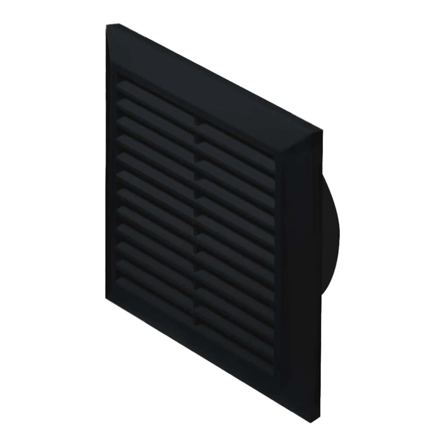Awenta Kratka wentylacyjna14 x 21 cm fi 100 czarna