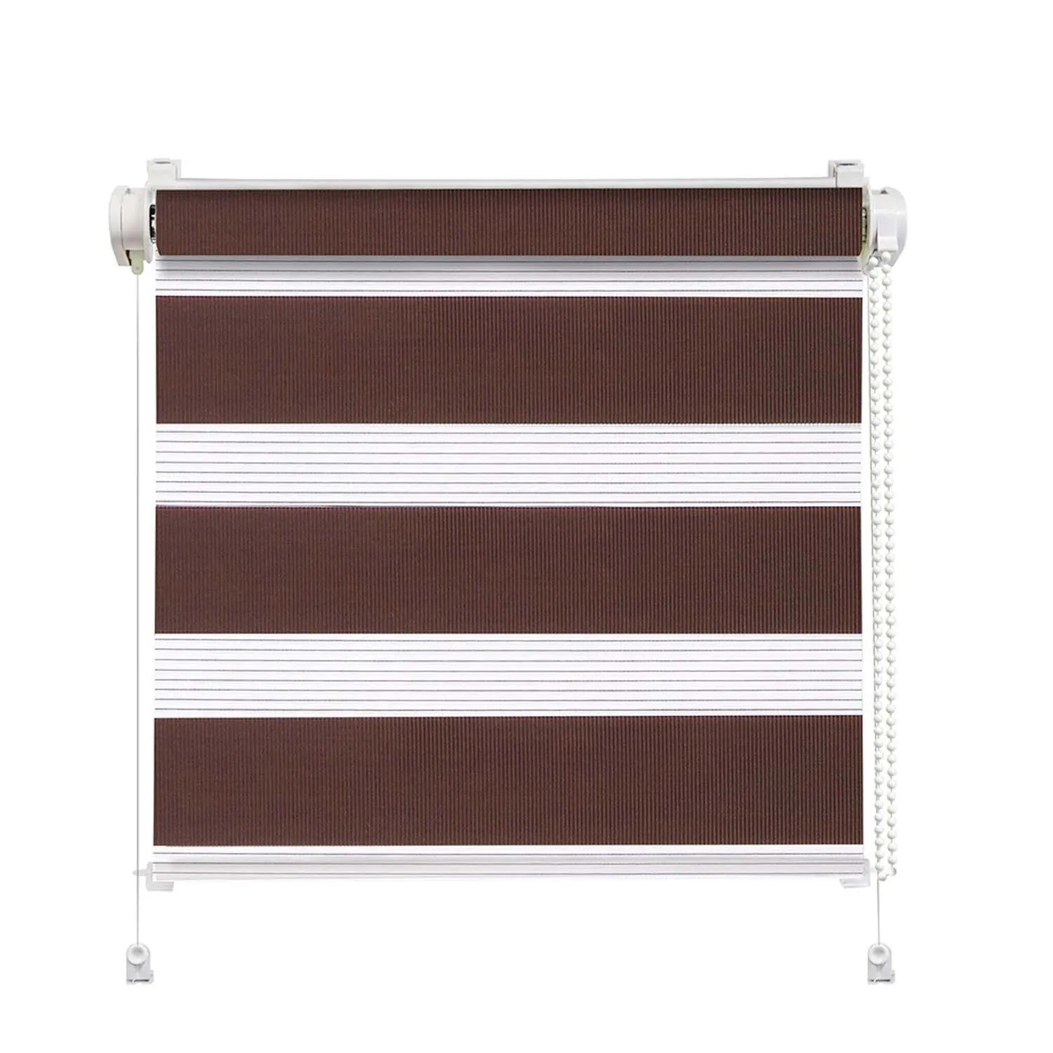Mini roleta CLASSIC Dzień/Noc brąz 93,5 x 140 cm