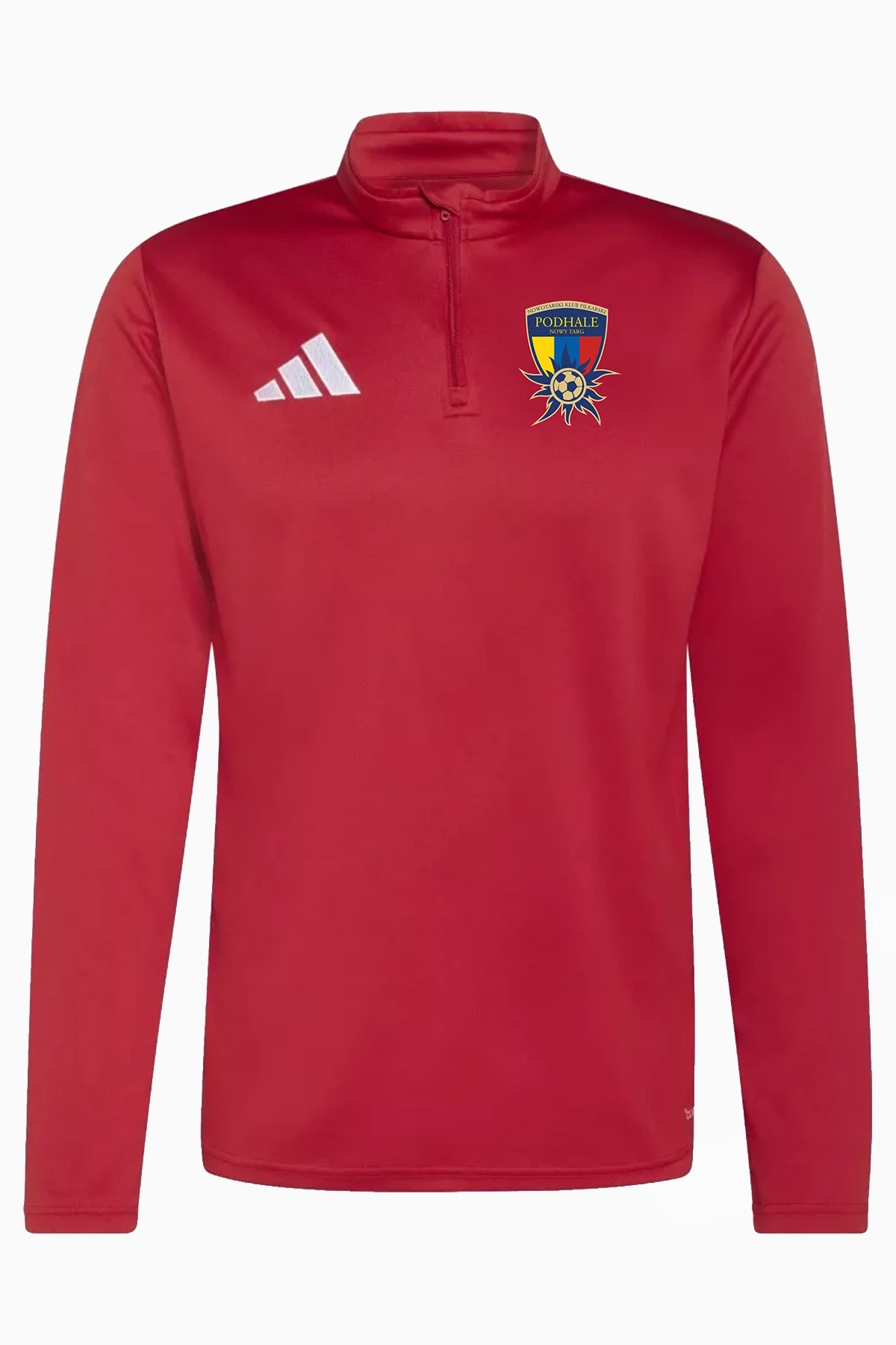 Bluza treningowa adidas Podhale Nowy Targ Junior - Czerwony