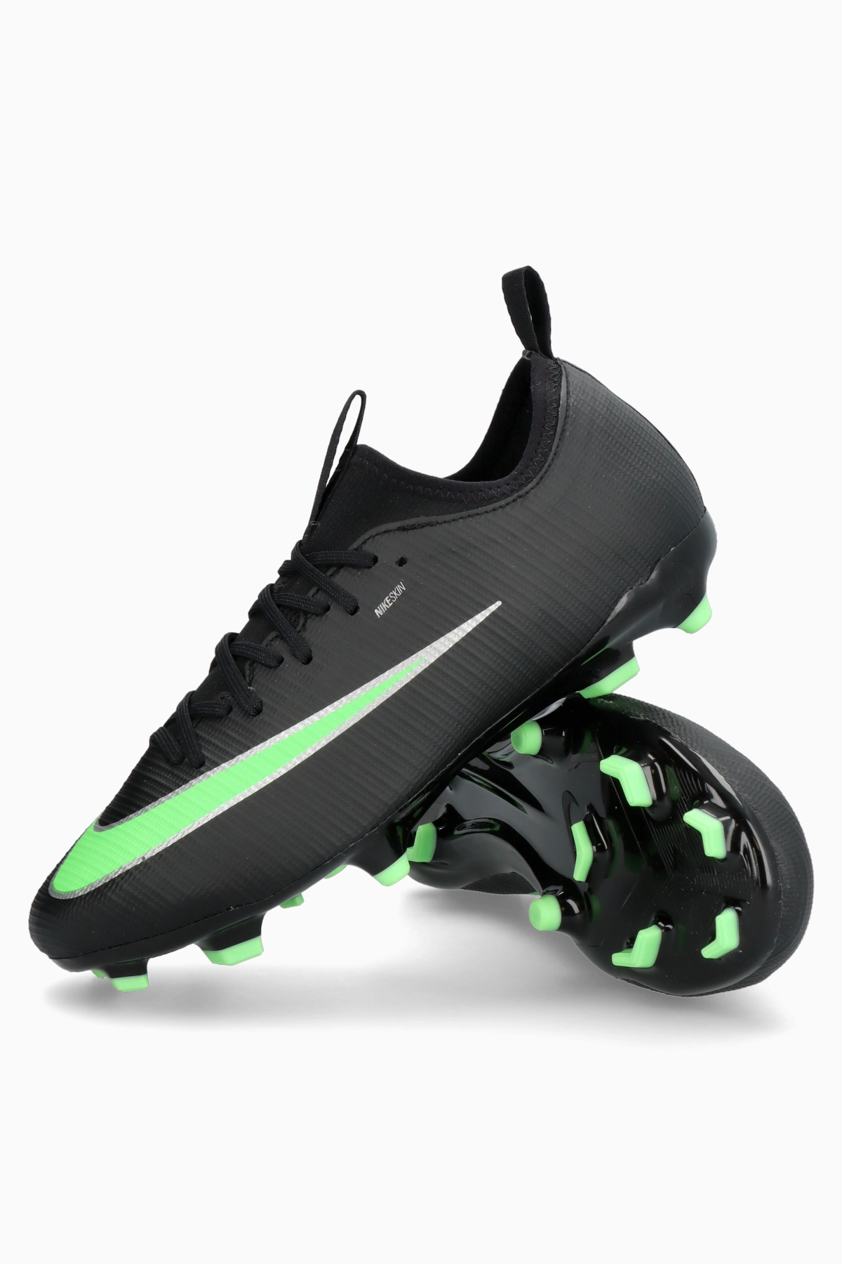 Korki Nike Zoom Mercurial Vapor 17 Academy FG/MG Junior - Czarny