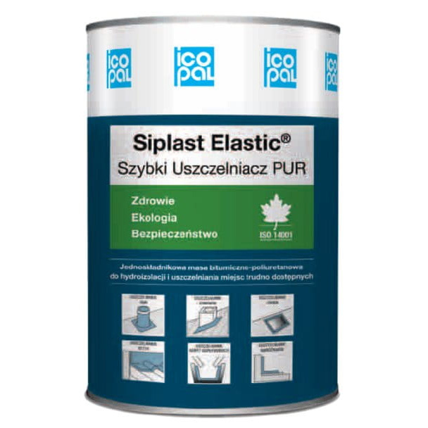Siplast Elastic Szybki Uszczelniacz PUR 6L Icopal