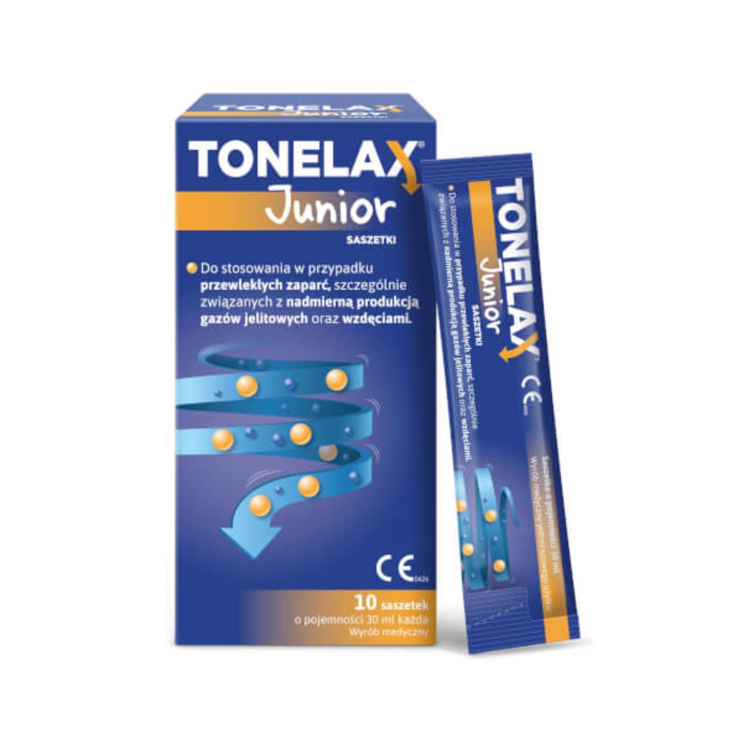 Tonelax junior, 10 saszetek