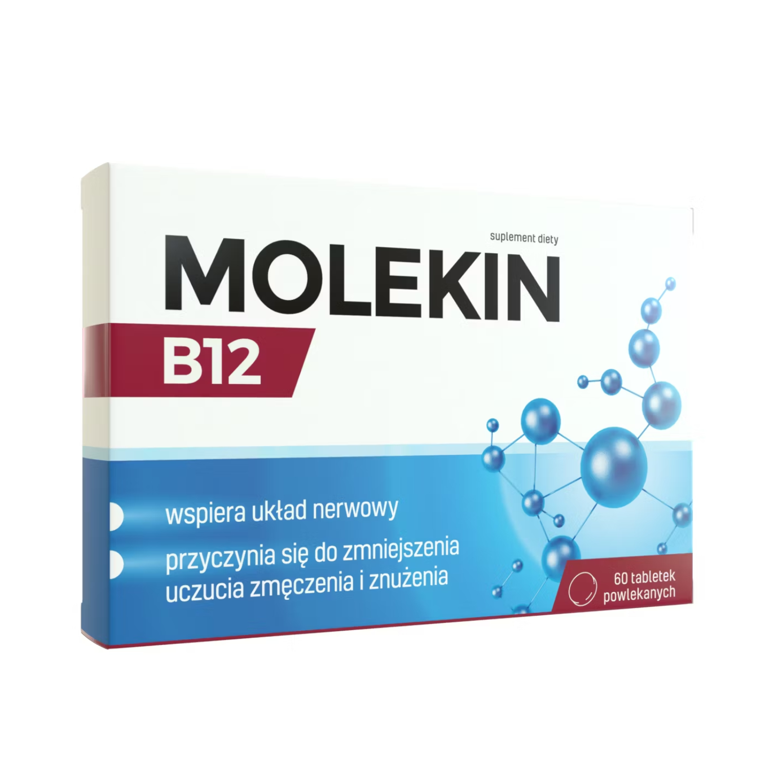 Molekin b12, 60 tabletek powlekanych