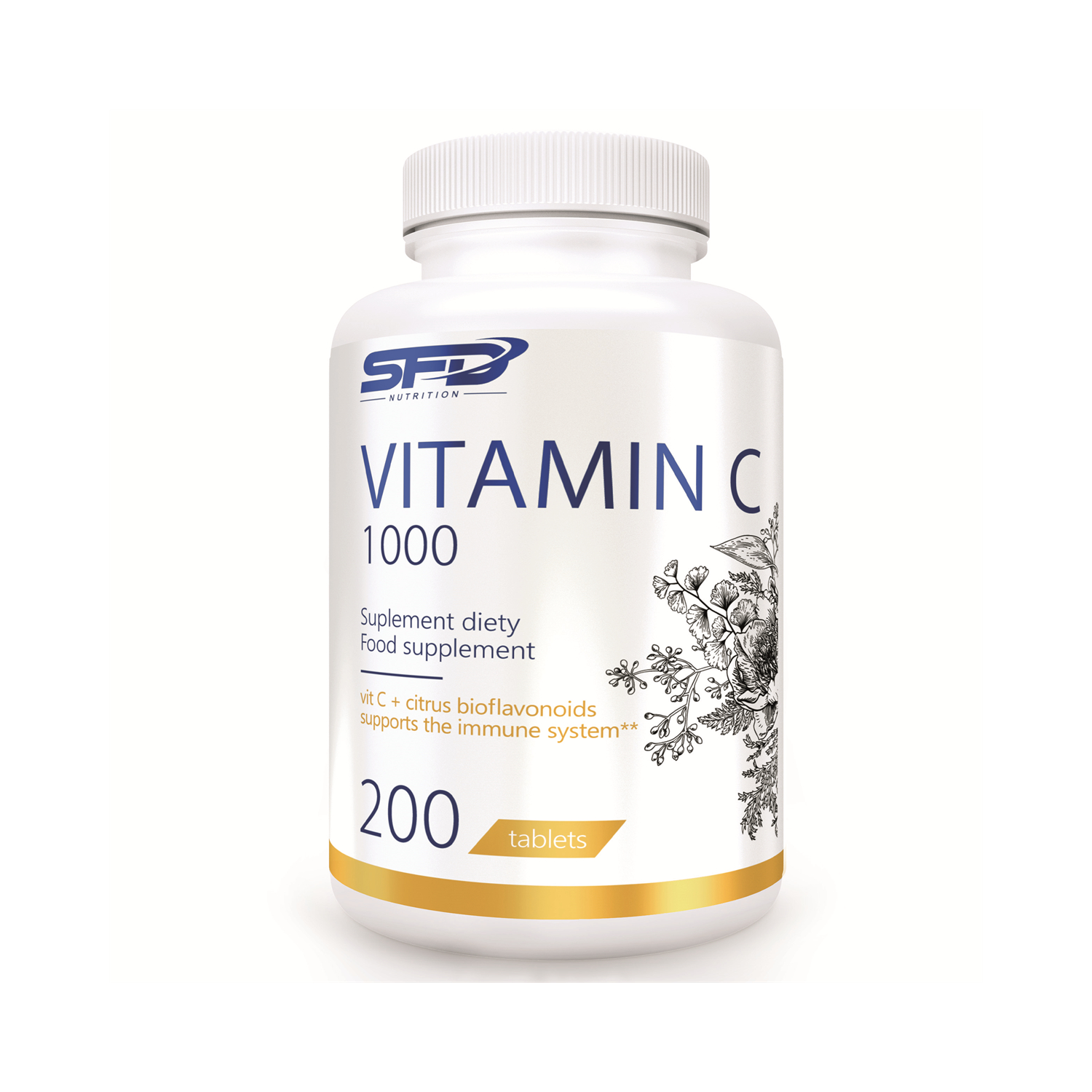 Sfd vitamin c 1000, 200 tabletek
