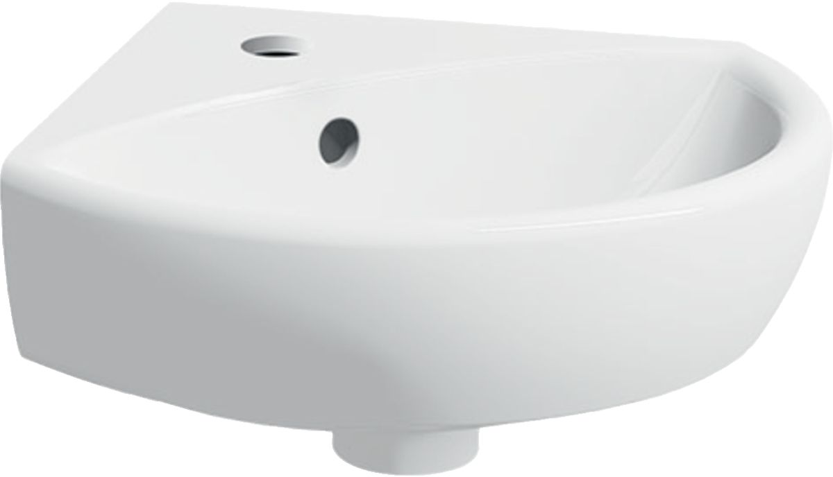Geberit Selnova umywalka 41x41 cm narożna biała 500.326.01.5 - Wysyłka w 24h