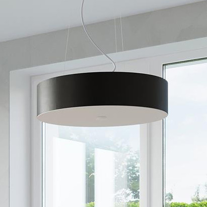 Sollux Lighting Skala 50 plafon 5x60W czarny SL.0762