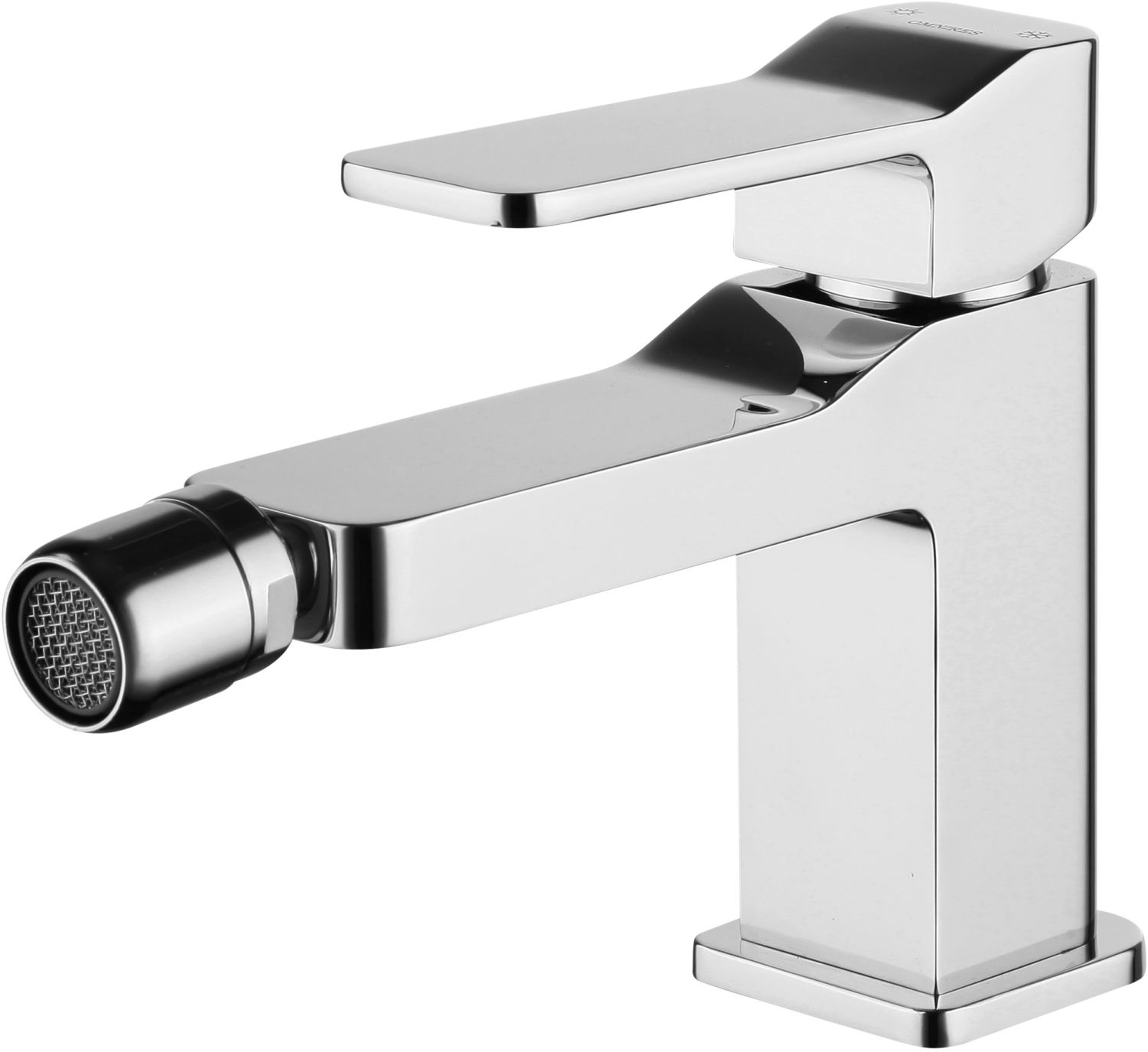Omnires Slide bateria bidetowa stojąca chrom SL7720CR